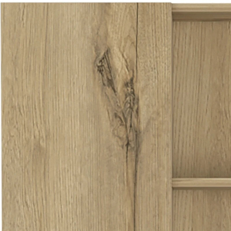 62" Oak Wood Pantry Storage Closet