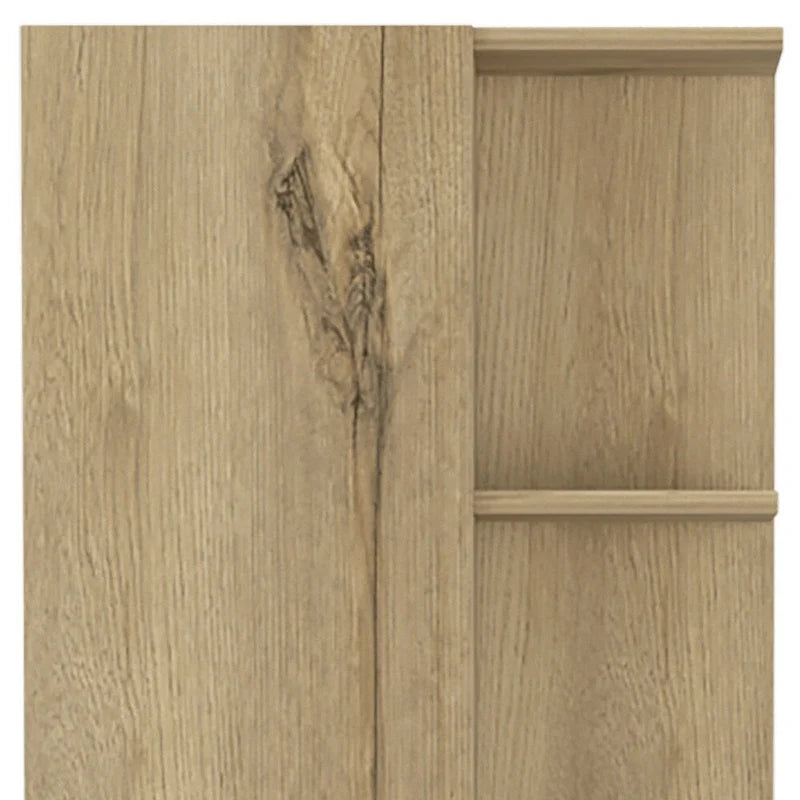 62" Oak Wood Pantry Storage Closet