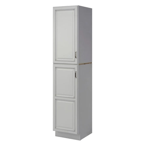 48" Wood Floor Standing Bathroom Linen Tower
