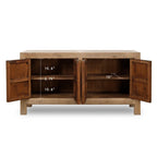 67" 4-Door Sideboard, Weathered Natural