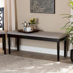 Modern Contemporary Wood Dining Bench