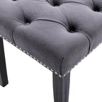 Upholstered Tufted Bench Ottoman Accent Bench