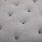 Tufted Upholstered Ottoman Accent Bench with Soft Cushion, Modern Design