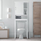Teamson Home Newport Over-the-Toilet Cabinet, White
