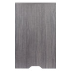 1-Drawer Storage Cabinet, Charcoal