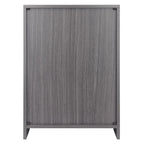 1-Drawer Storage Cabinet, Charcoal