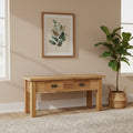 vidaXL Hall Bench Solid Teak 35.4x11.8x15.7