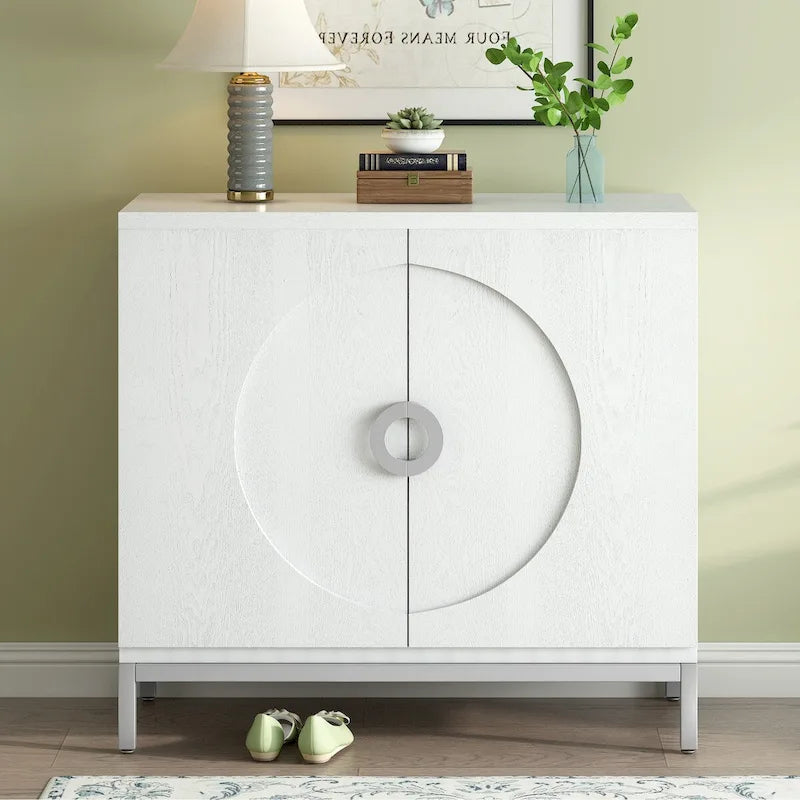 Simple Storage Accent Cabinet