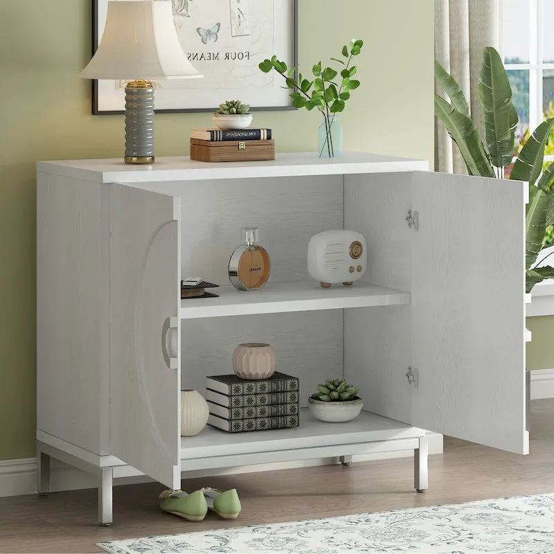 Simple Storage Accent Cabinet