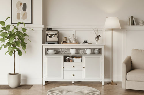 52.8 Natural Rattan Bar Cabinet