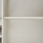 Rustic Wood Storage Cabinet with Wine Rack and Wine Glass Rack