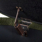 Modern Oval Storage Ottoman Bench, Boucle Teddy Fabric, End of Bed Stool with Safety Hinge