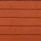 Modern Oval Storage Ottoman Bench, Boucle Teddy Fabric, End of Bed Stool with Safety Hinge