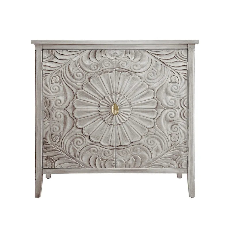 2 Door Cabinet, American Furniture, Suitable for Bedroom, Living Room, Study