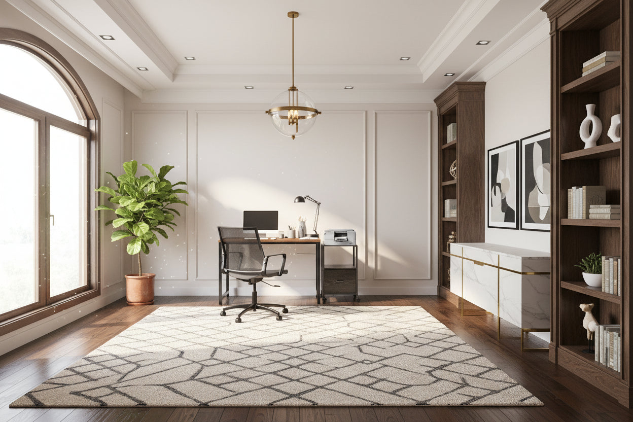 2 Tier Metal Mobile Under Desk Home Printer Stand - 11.81D x 15.75W x 25.6H