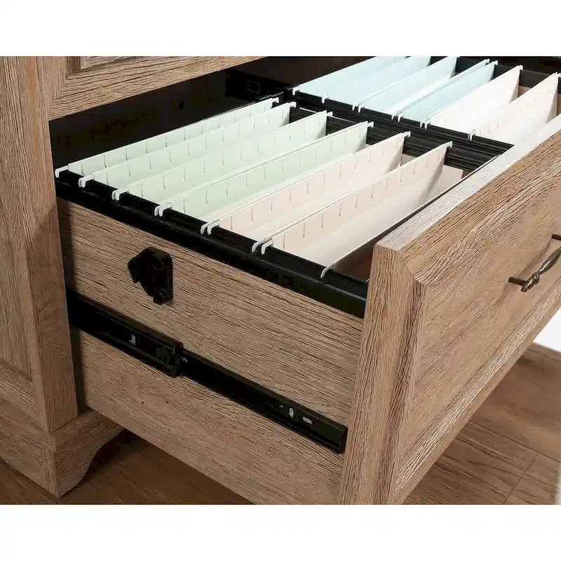 Country Style Lateral File Cabinet
