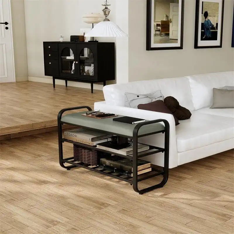 3-Tier Shoe Rack - 12.6D x 23.62W x 20.8H