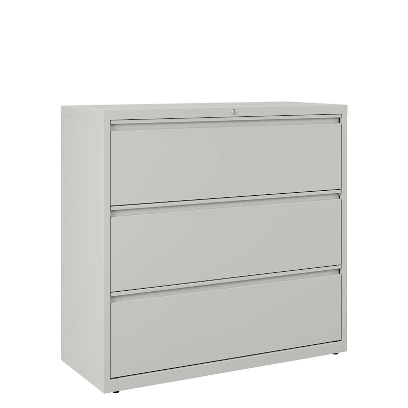 42" Wide 3-Drawer Lateral File Cabinet, White