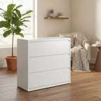 Hirsh 42-in Wide HL10000 Series 3 Drawer Lateral File Cabinet, White