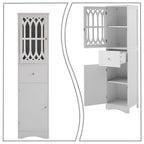 Modern Stylish Wooden Bathroom Cabinet with an Acrylic Cabinet Door Panel