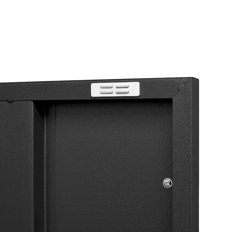 2 Door Miscellaneous Storage Cabinet with 2 Movable Partitions, for Garage / Office