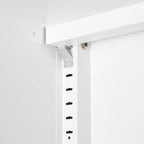 2 Door Miscellaneous Storage Cabinet with 2 Movable Partitions, for Garage / Office