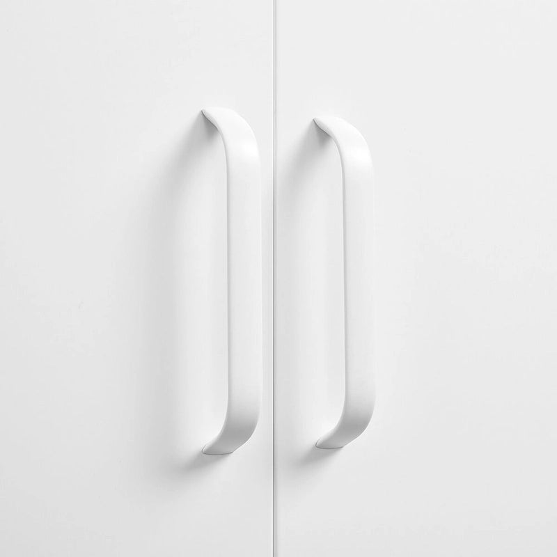 2 Door Miscellaneous Storage Cabinet with 2 Movable Partitions, for Garage / Office