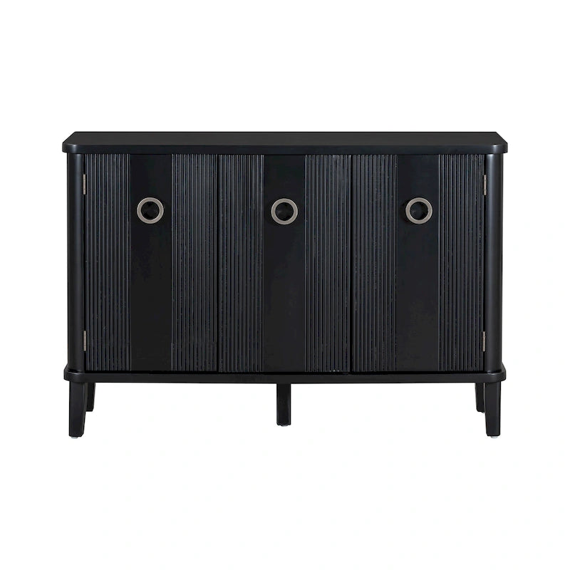 Solid Wood Veneer Cabinet, Atmospheric Style