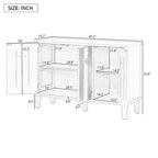 Solid Wood Veneer Cabinet, Atmospheric Style