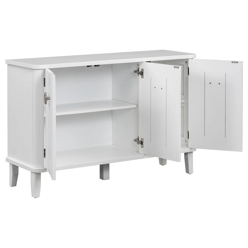 Solid Wood Veneer Cabinet, Atmospheric Style