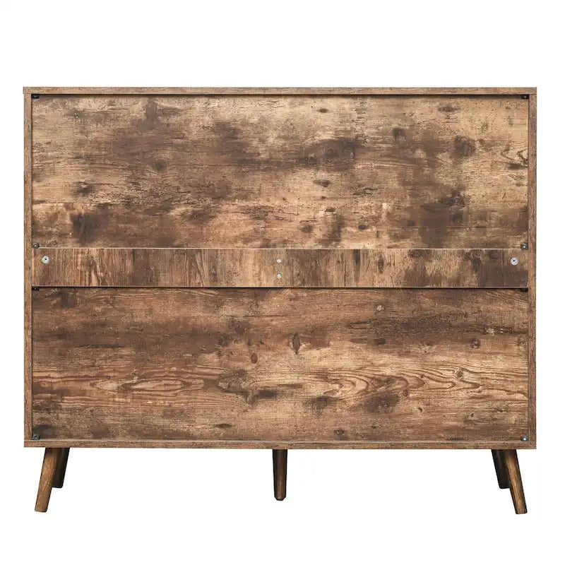 4 Door Freestanding Modern Shoe Storage Cabinet, for Entryway